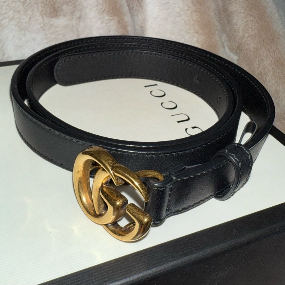 Gucci thin belt